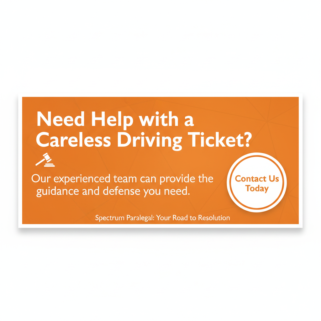 Careless driving ticket, careless driving, Ontario Highway Traffic Act, HTA section 130, careless driving penalties, demerit points, careless driving defense, due care and attention, inadvertent negligence, traffic court